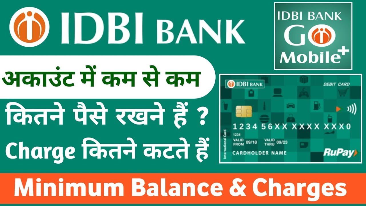 idbi bank saving account details