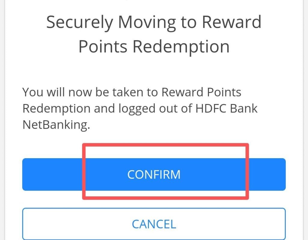 hdfc credit card reward points redemption online