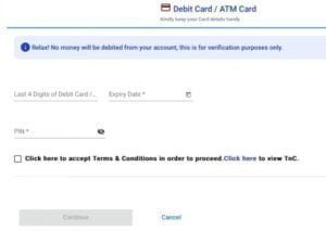 hdfc bank me mobile number change