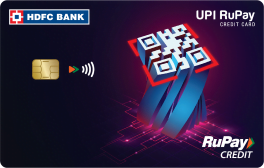 HDFC Rupay Credit Card 